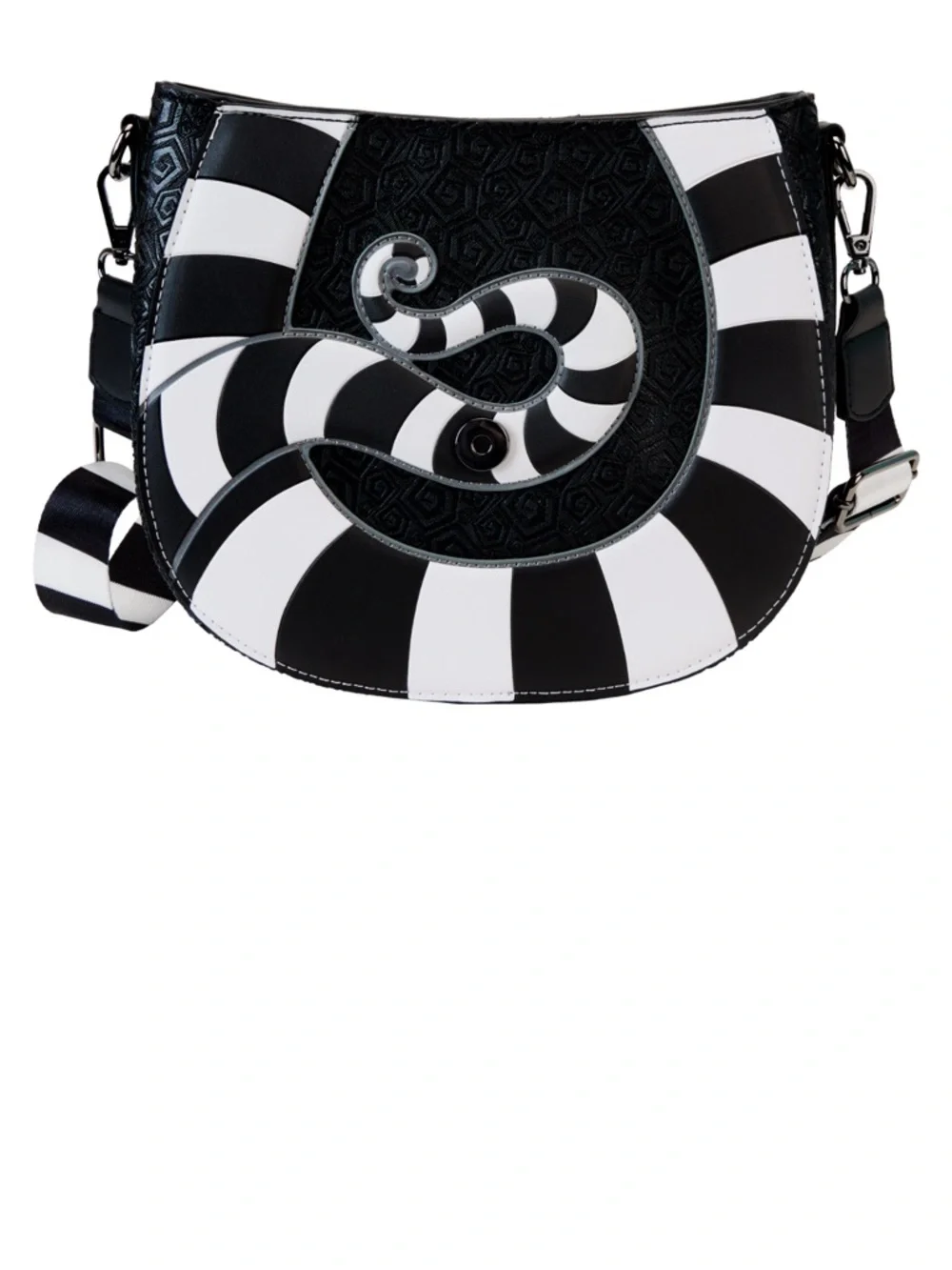 LOUNGEFLY Beetlejuice Sandworm Crossbody Bag New with Tags - Picture 5 of 6